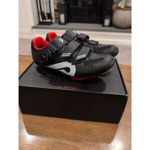 EUC Peloton cycling shoes with look delta cleats and box EU 42 US men's 9